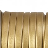 Zdjęcie - Rzemień płaski złoty 10x2mm